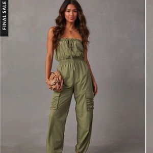 VICI Toya Strapless Jumpsuit